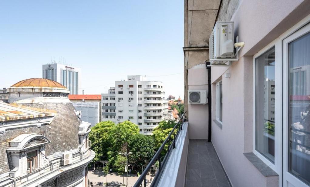 Majestic Apartament With View In Magheru 부쿠레슈티 외부 사진