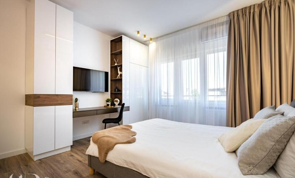 Majestic Apartament With View In Magheru 부쿠레슈티 외부 사진